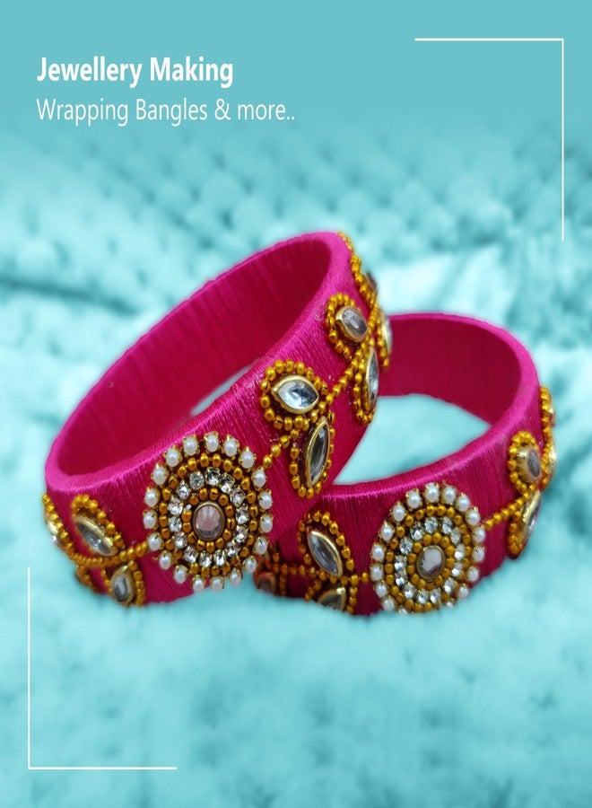 رويال خيوط التطريز الملكية - فيسكوز رايون 150/2 دينير (أنبوب 13 غرام) عبوة من 10 (أسود) - Image 4